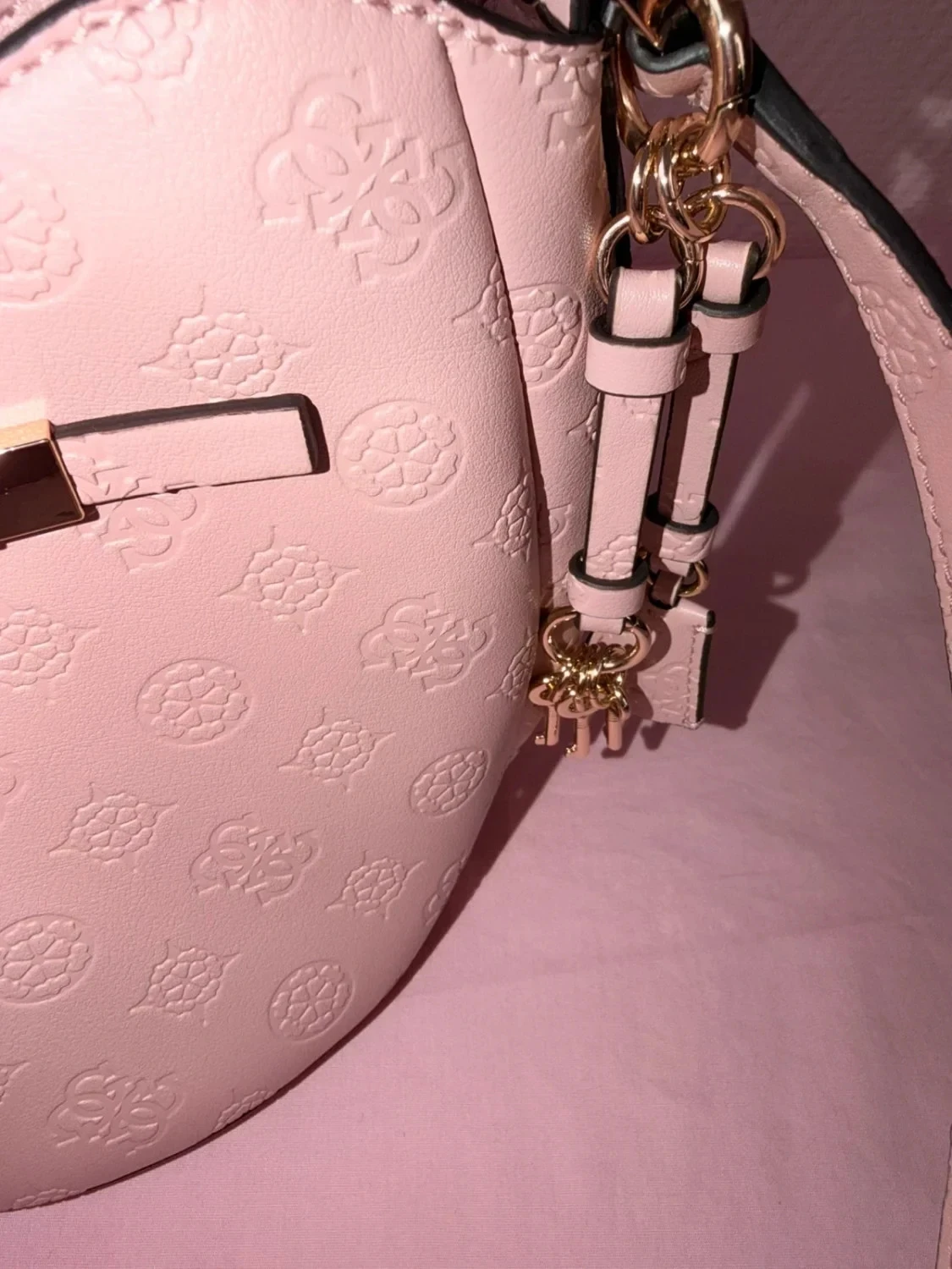 Saco de ombro Guess nunca usado rosa – photo 12
